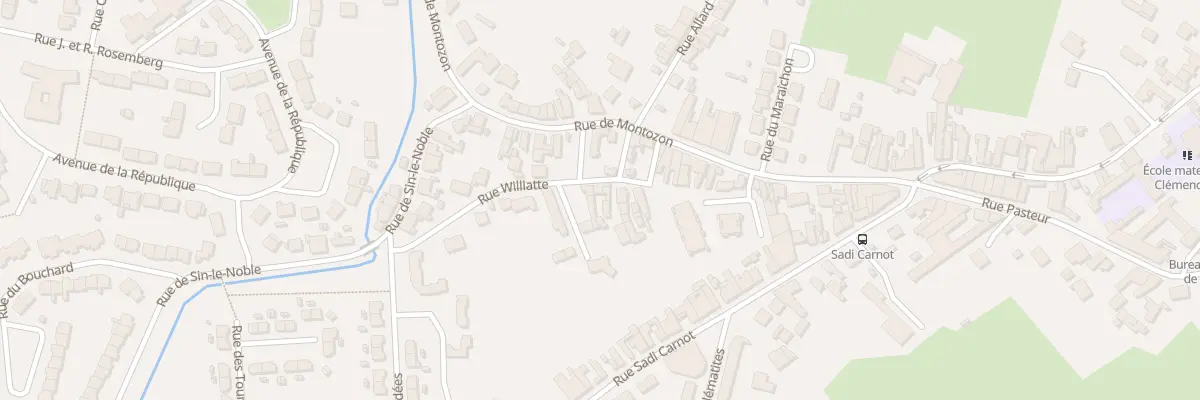 Plan du 43 Rue Williatte à Lallaing