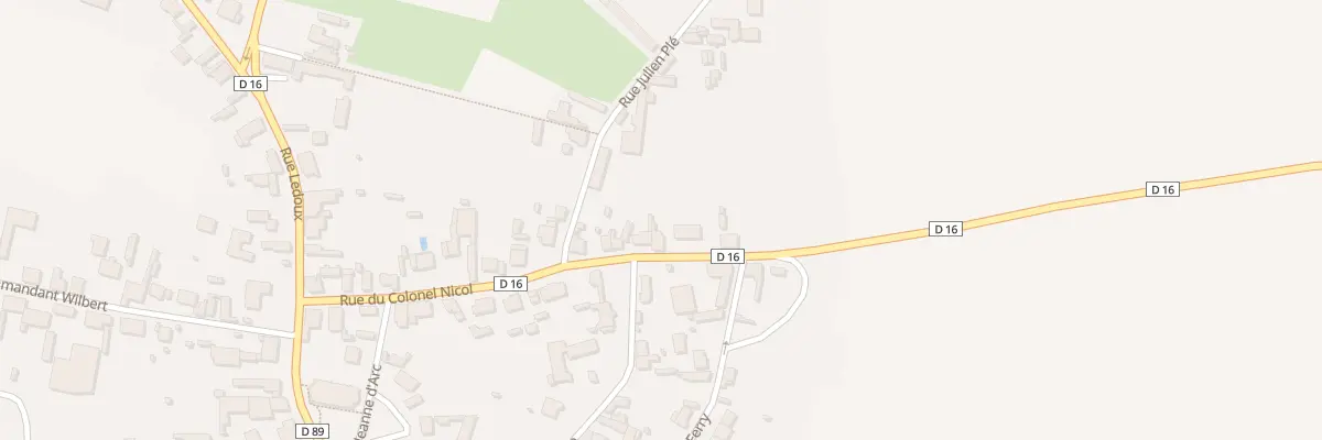 Plan du 23 Rue du Colonel Nicol à Villers-Guislain
