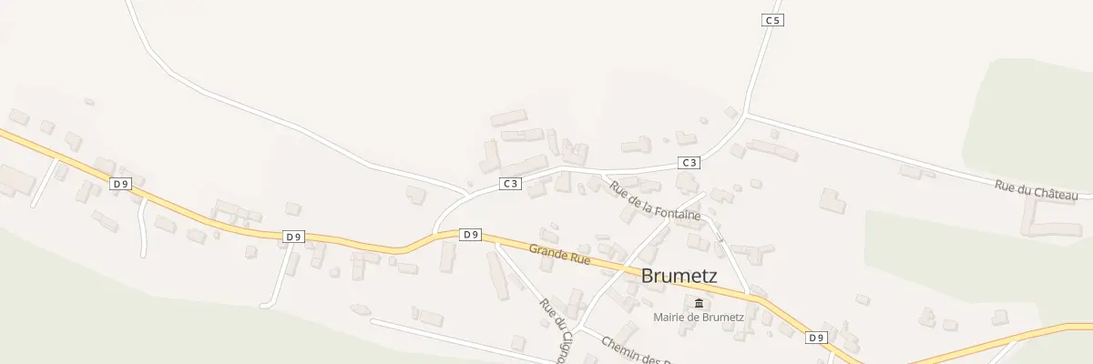 Plan du 2 Rue Thérèse Poard à Brumetz