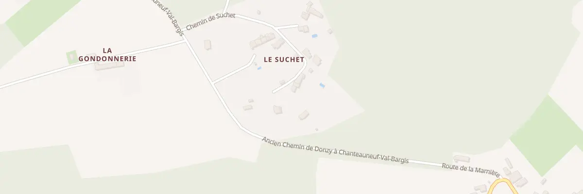 Plan du 68 Le Suchet à Sainte-Colombe-des-Bois