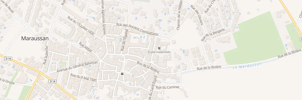 Plan du 39 Rue du Capitoul à Maraussan