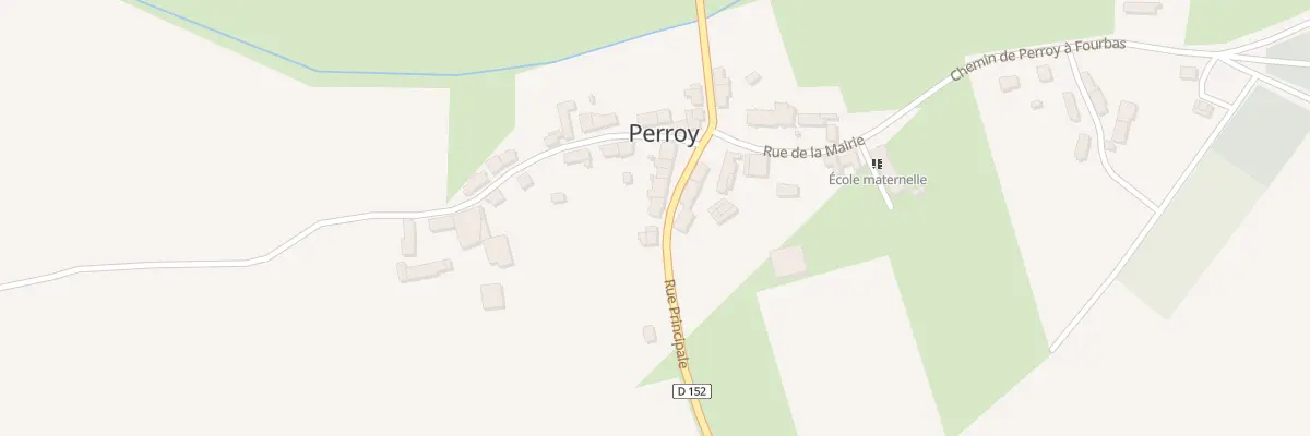 Plan du 15 Le Bourg à Perroy