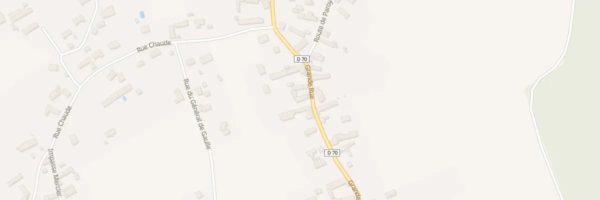 Plan du 41 Gr Grande Rue à Villebougis