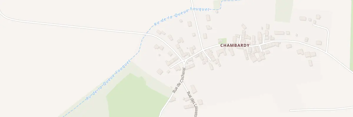 Plan du 2 Cour de la Croix à Dhuisy