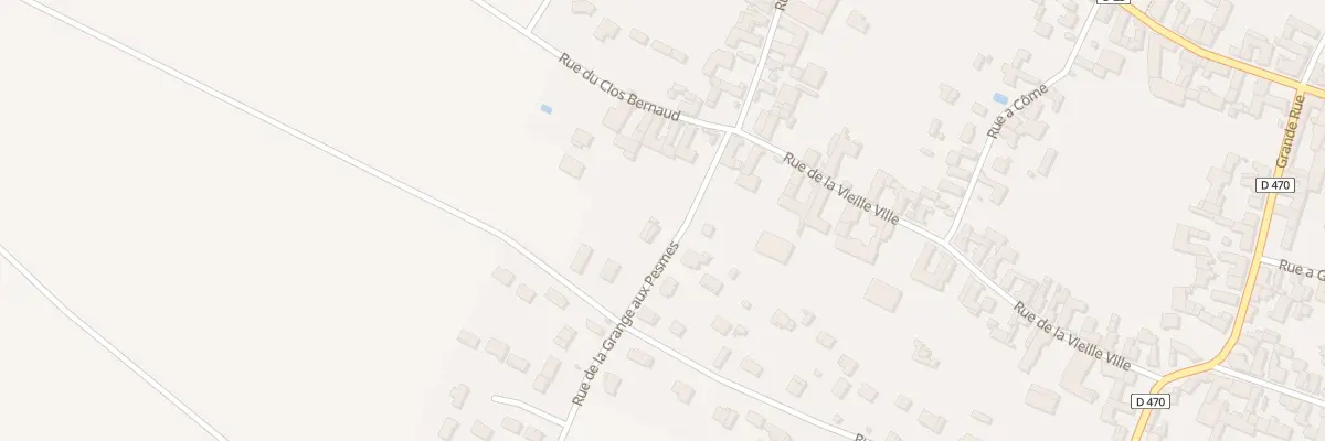 Plan du 6 Rue de la Grange aux Pesmes à Courlon-sur-Yonne