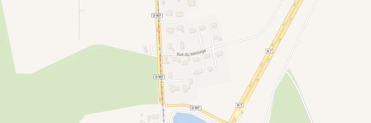 Plan du 4 Rue du Message à Sermoise-sur-Loire