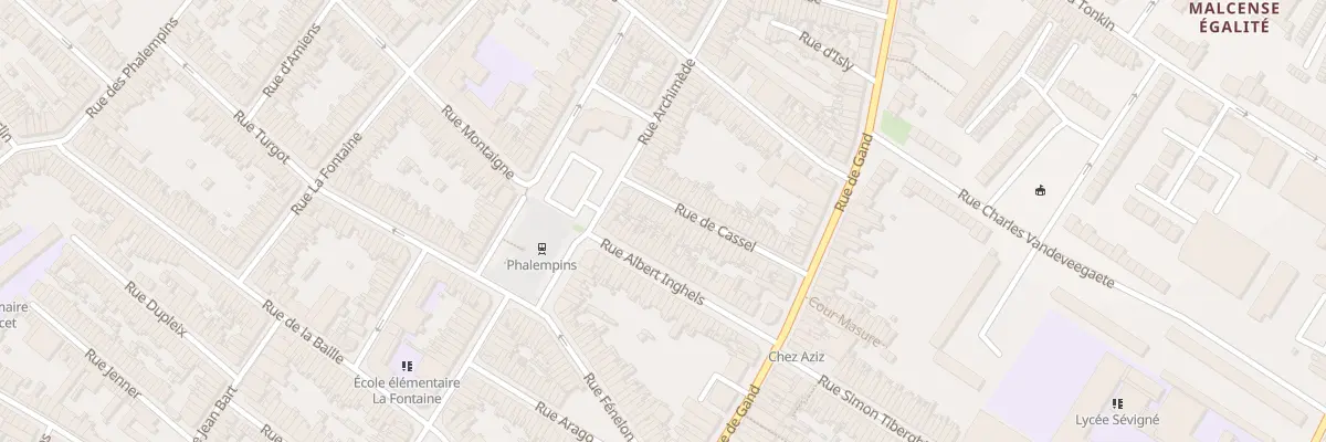 Plan du 41 Rue de Cassel à Tourcoing