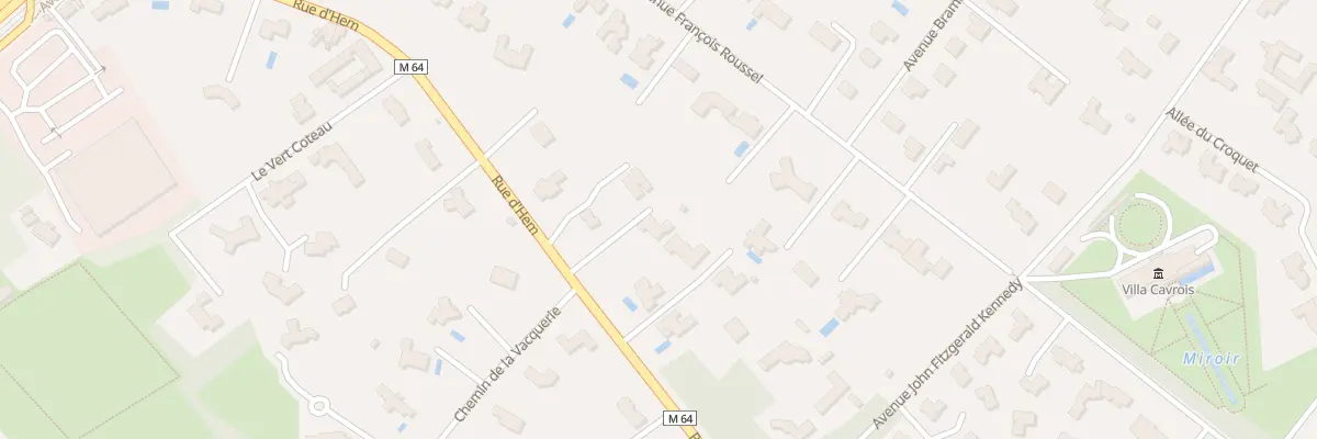 Plan du 15 Rue d’Hem à Croix