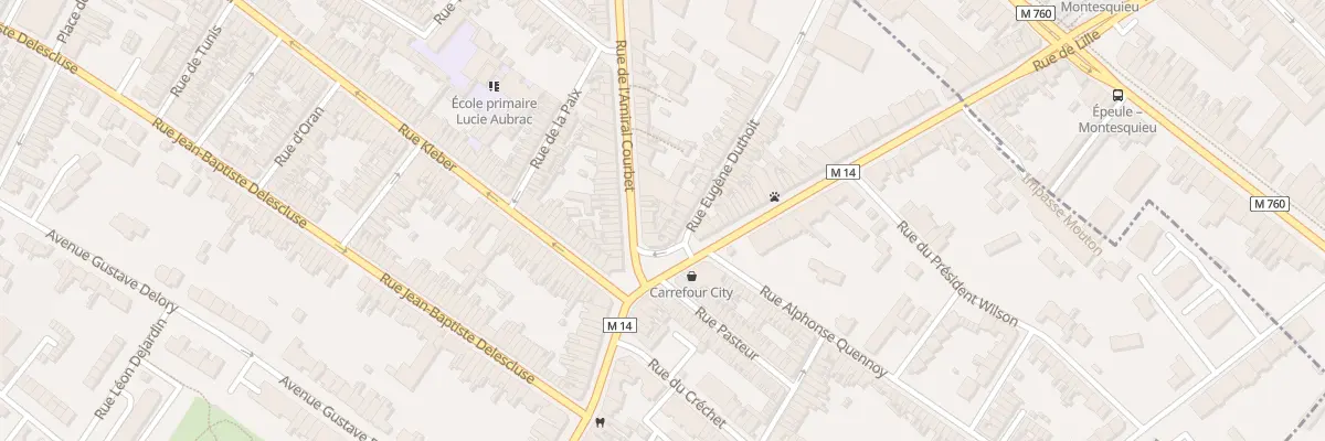 Plan du 6 Rue de l’Amiral Courbet à Croix