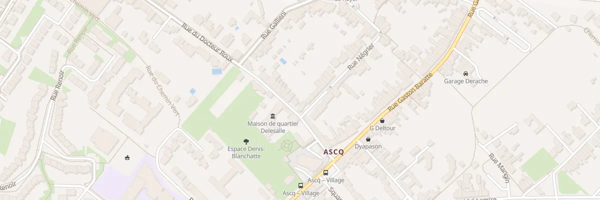 Plan du 35 Rue du Docteur Roux à Villeneuve-d’Ascq