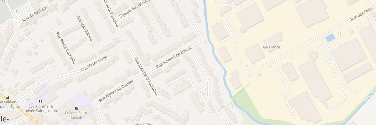 Plan du 6 Rue Jules Verne à Neuville-en-Ferrain