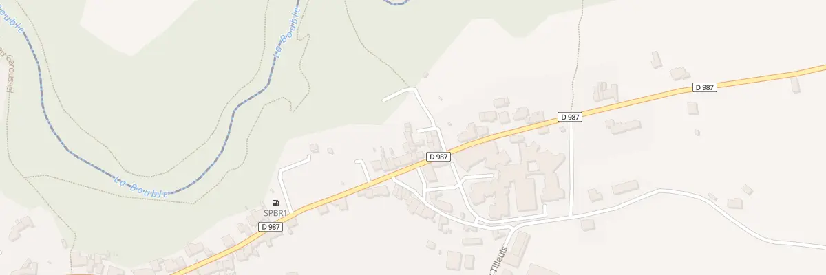 Plan du 57 Rue de Bourgneuf à Chantelle