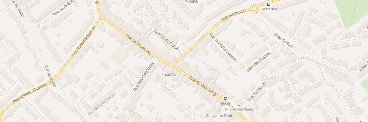 Plan du 225 Rue de Tourcoing à Neuville-en-Ferrain