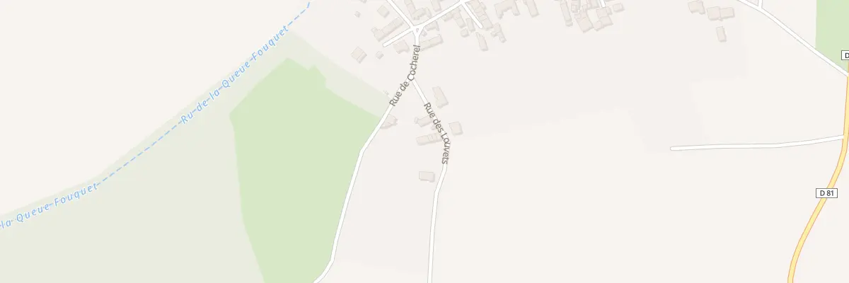Plan du 7 Cour des Louvets à Dhuisy
