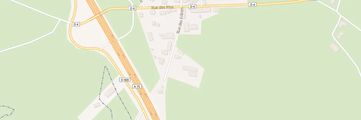 Plan du 1 Rue des Frênes à Saint-Georges