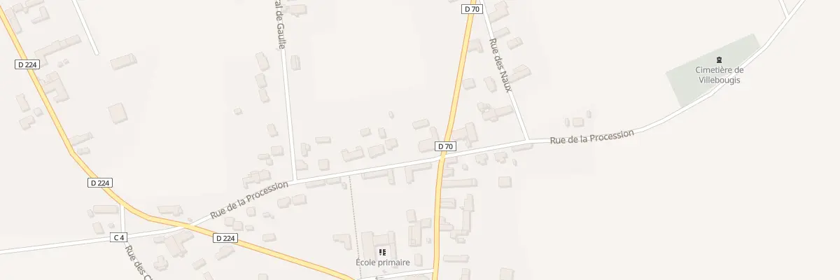 Plan du 27 Gr Grande Rue à Villebougis