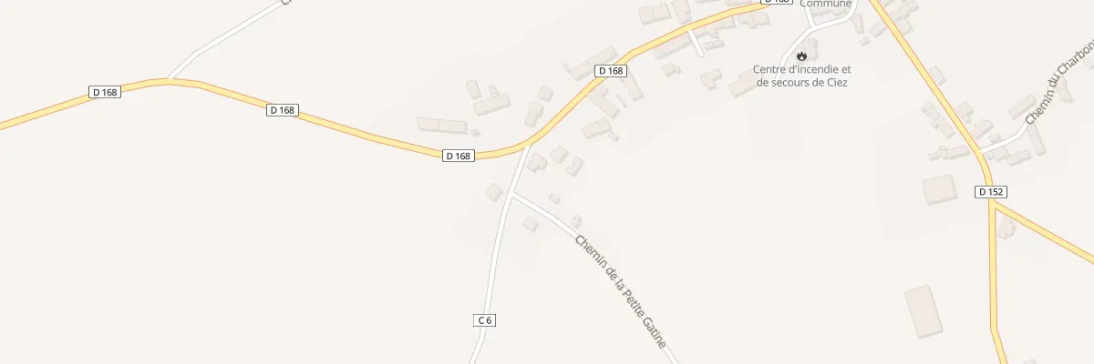 Plan du 21 Rue de Cosne à Ciez