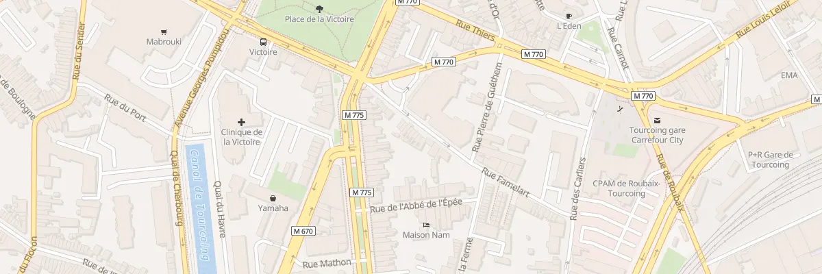 Plan du 49 Rue Famelart à Tourcoing