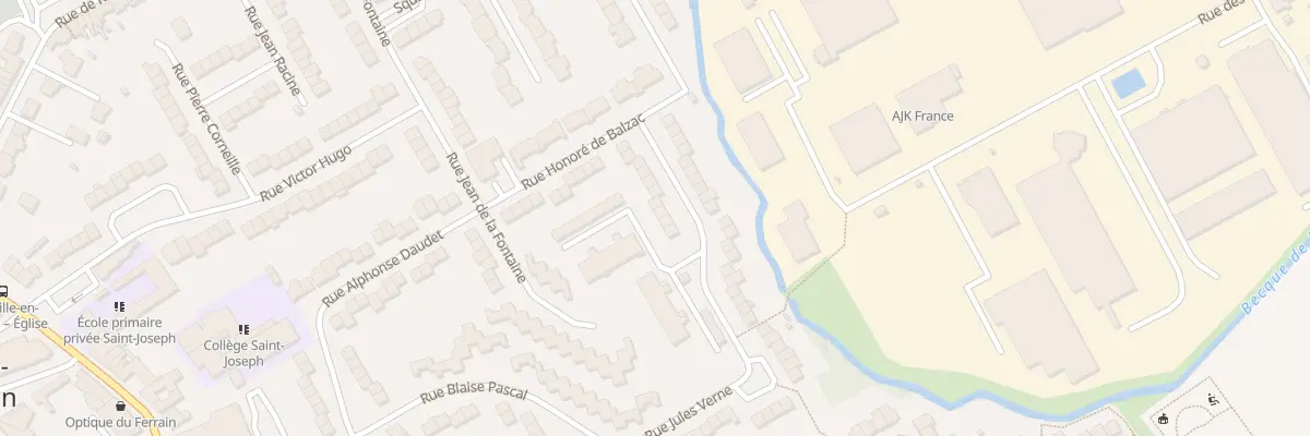 Plan du 16 Rue Jules Verne à Neuville-en-Ferrain