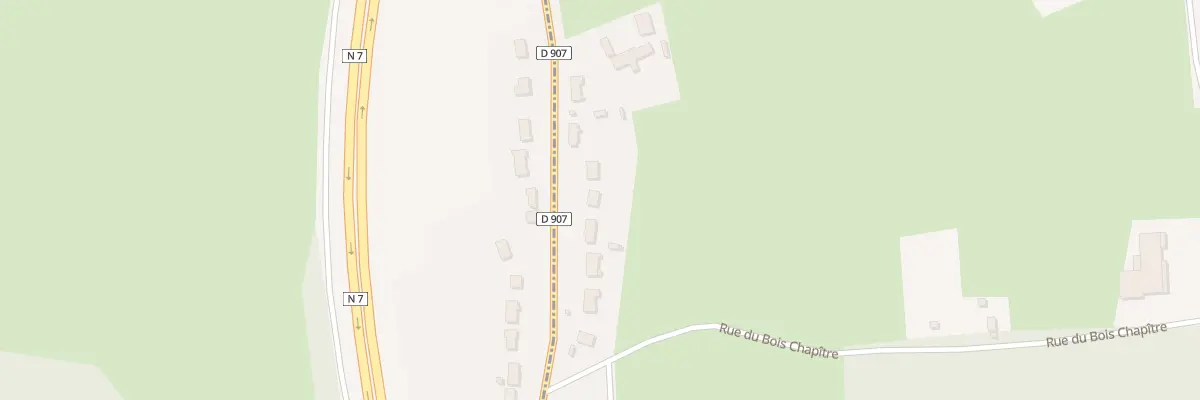 Plan du 9000 Rte de Lyon à Sermoise-sur-Loire