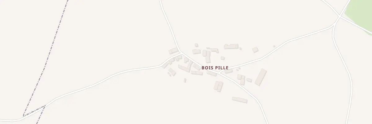 Plan du 13 Ham Bois Pille à Bouhy