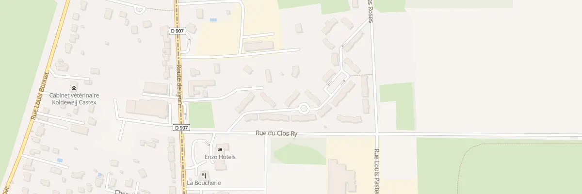 Plan du 17 Rue du Champ du Rouage à Sermoise-sur-Loire