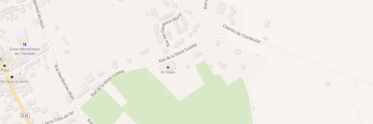 Plan du 16 Rue de la Mont Suzette à Chantelle