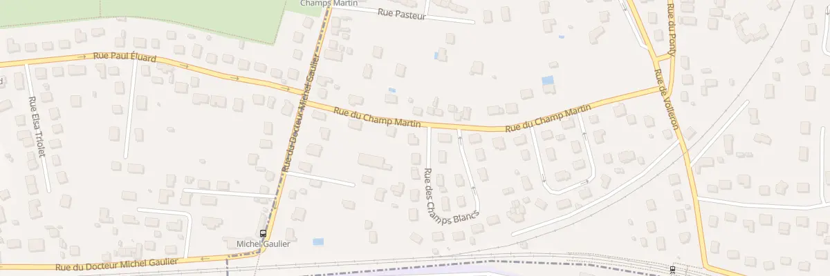 Plan du 8 Rue du Champ Martin à Coulanges-lès-Nevers