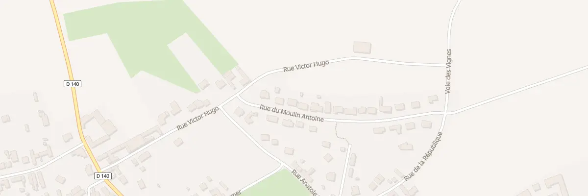 Plan du 5 Rue du Moulin Antoine à Fontaine-Notre-Dame