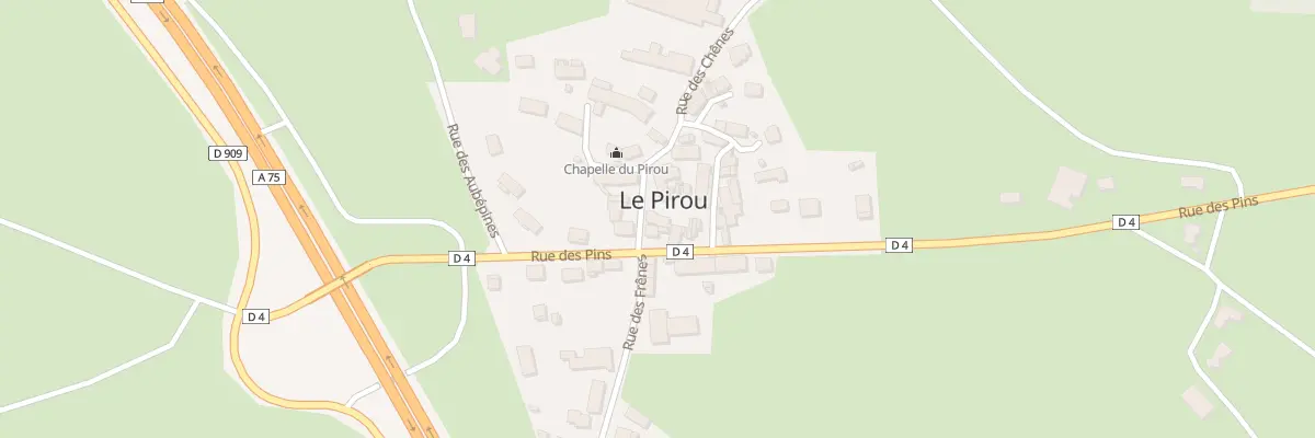 Plan du 4 Rue des Chênes à Saint-Georges