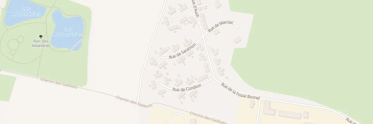 Plan du 5 Rue de Saramon à Lallaing