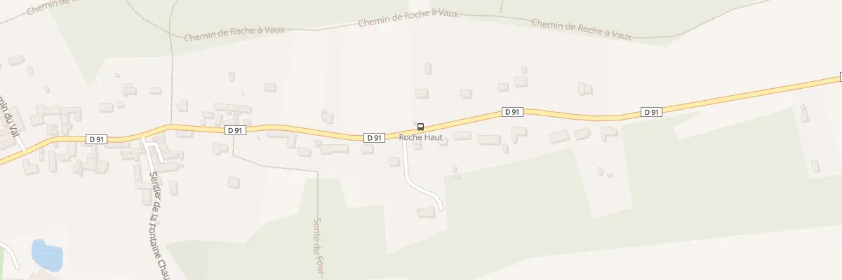 Plan du 22 Rue de la Croix de Roche à Berny-Rivière