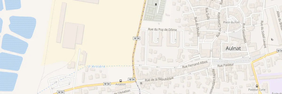 Plan du 38 Rue Jean Segurel à Aulnat