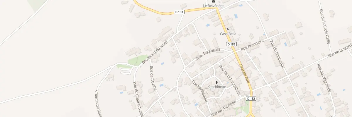 Plan du 3 Rue des Fours à Chaux à Charroux