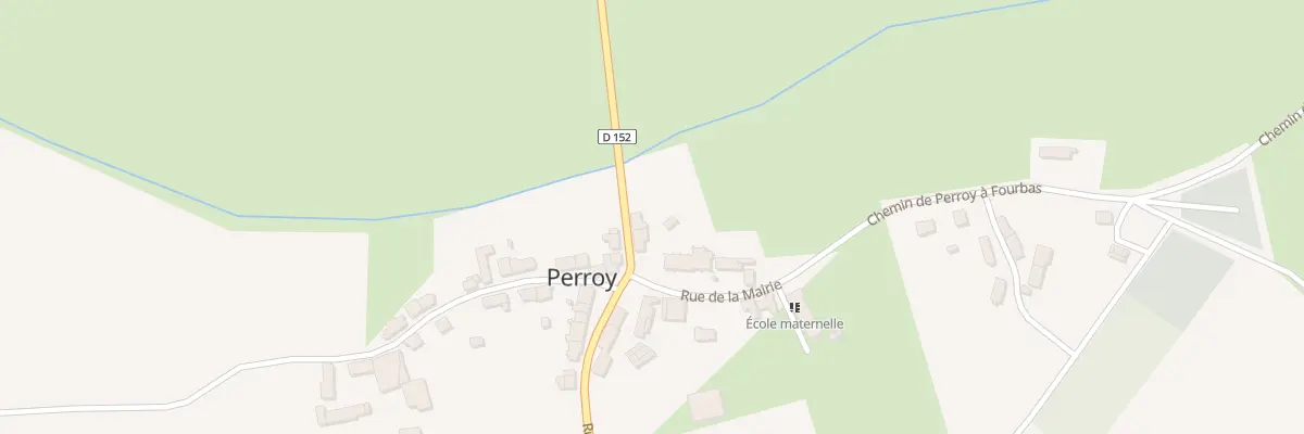Plan du 8 Rue Principale à Perroy