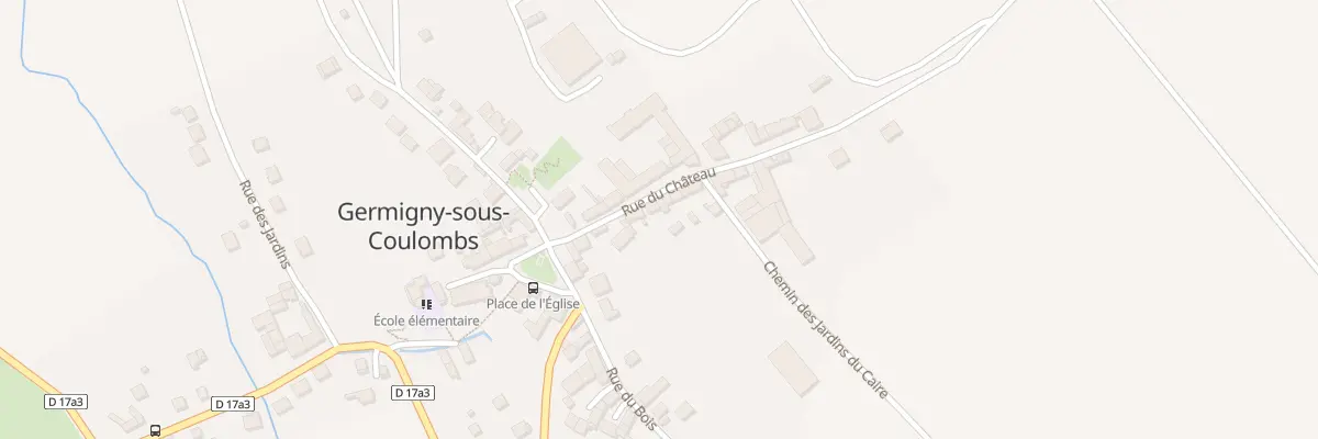 Plan du 6 Rue du Chateau à Germigny-sous-Coulombs