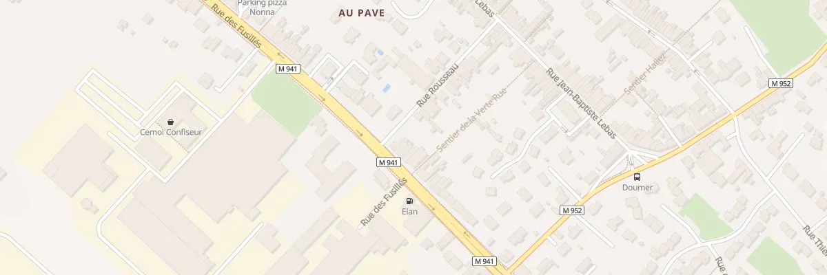 Plan du 199 Rue des Fusillés à Villeneuve-d’Ascq