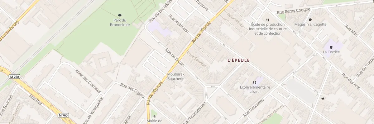 Plan du 143 Rue de l’Épeule à Roubaix