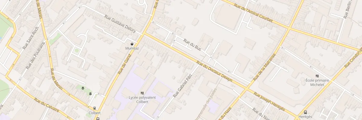 Plan du 35 Rue du Docteur Dewyn à Tourcoing