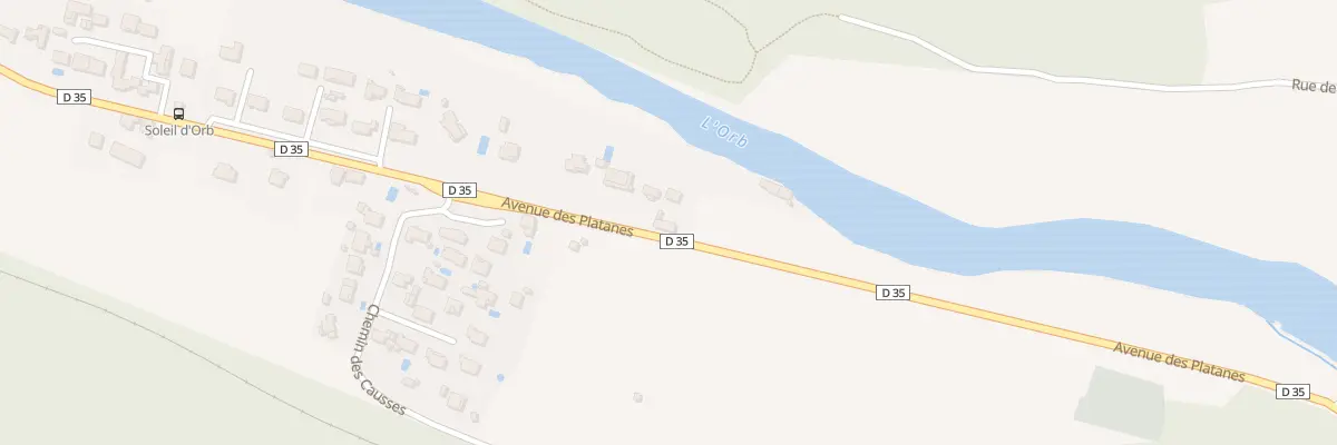 Plan du 5380 Au Pradal à La Tour-sur-Orb