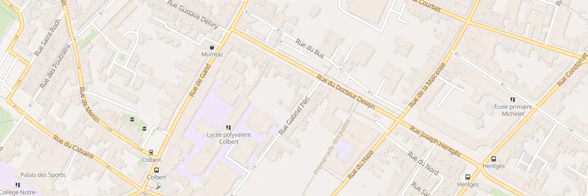 Plan du 27 Rue du Docteur Dewyn à Tourcoing