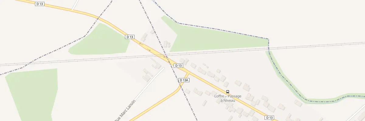 Plan du 65 Rue des Moines à Loffre
