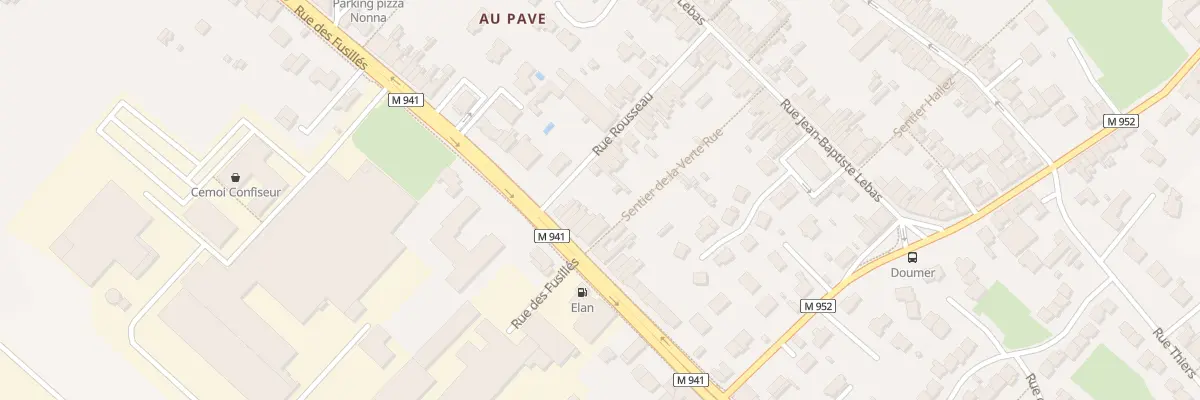 Plan du 201 Rue des Fusillés à Villeneuve-d’Ascq