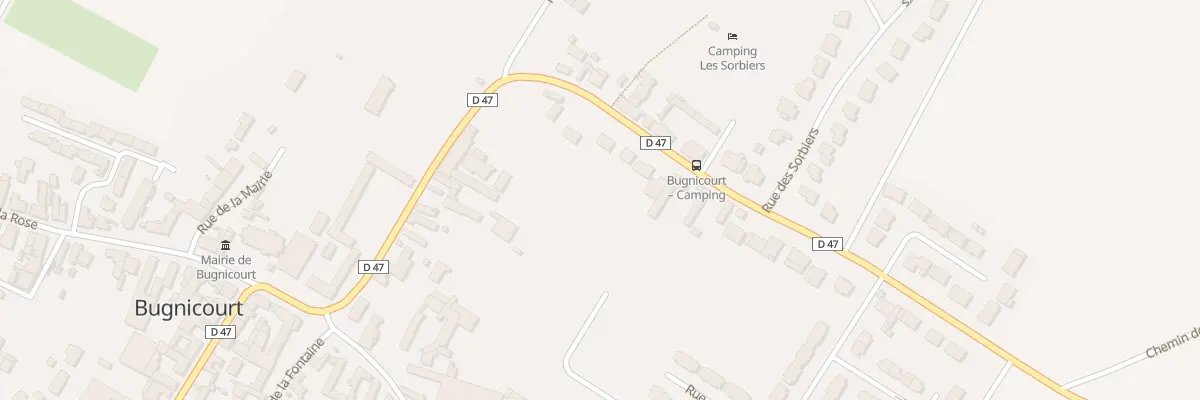 Plan du 20B Rue de Fressain à Bugnicourt