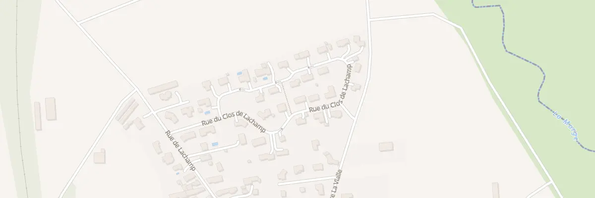 Plan du 18 Rue du Clos de Lachamp à Chambaron sur Morge