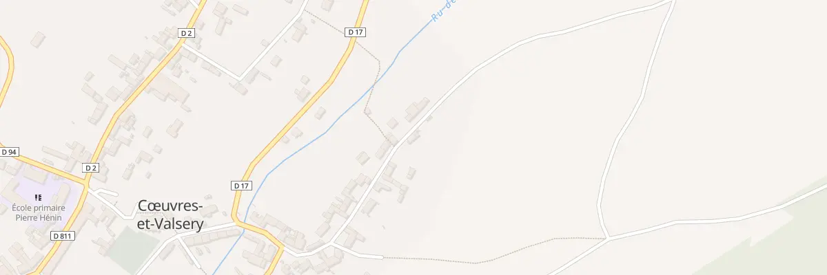 Plan du 18 Rue du Hazard à Cœuvres-et-Valsery