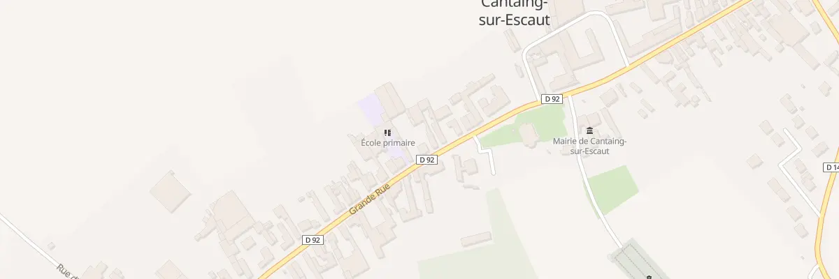 Plan du 76 Gr Grand Rue à Cantaing-sur-Escaut