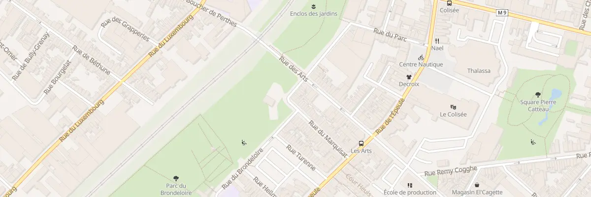 Plan du 35 Rue du Vivier à Roubaix