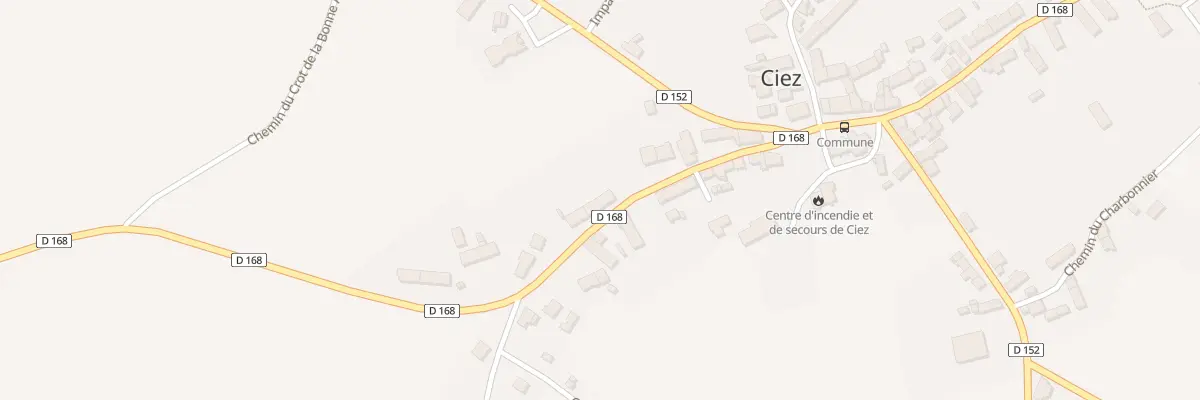 Plan du 8 Rue de Cosne à Ciez