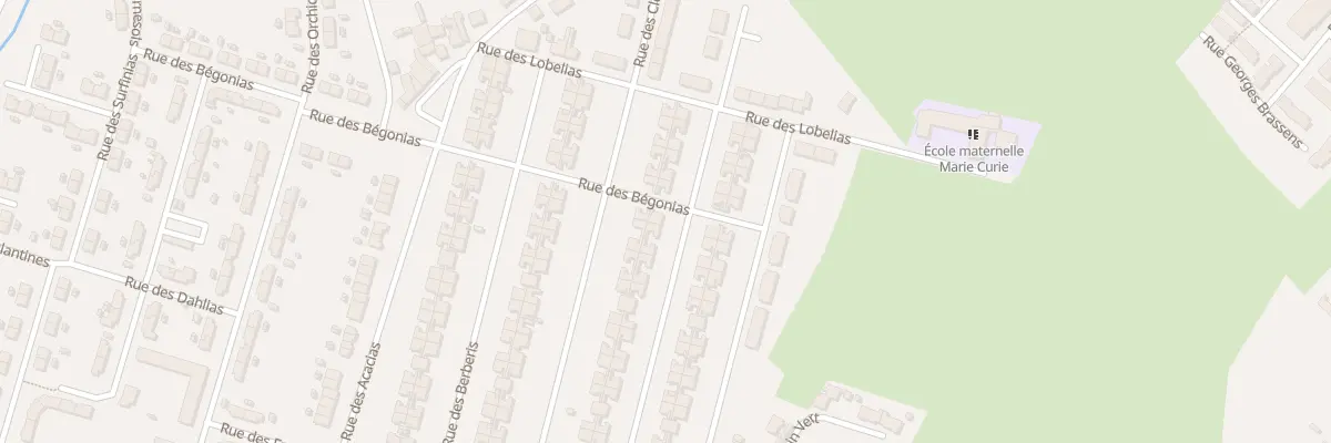 Plan du 14B Rue des Delphiniums à Lallaing